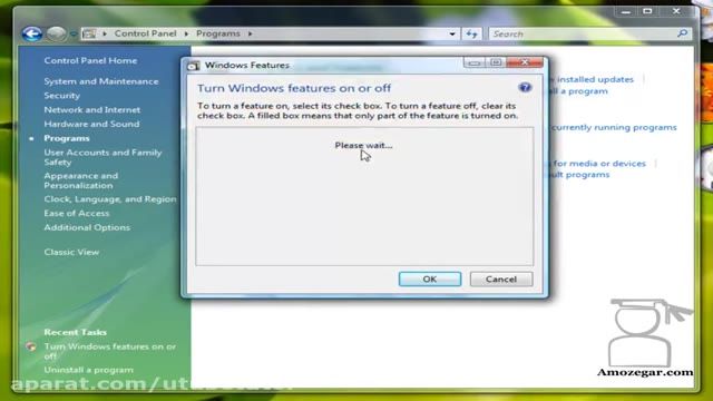 آموزش جامع ویندوز ویستا (Windows Vista) - درس 27 - برنامه های اضافی Features