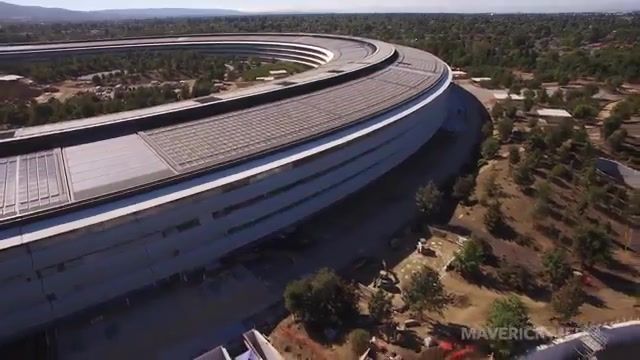 "اپل پارک"خانه جدید شرکت اپل در حال تکمیل شدن است