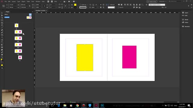 آموزش ادوبی ایندیزاین (Adobe InDesign 2017) - قسمت 2 - شروع یک پروژه