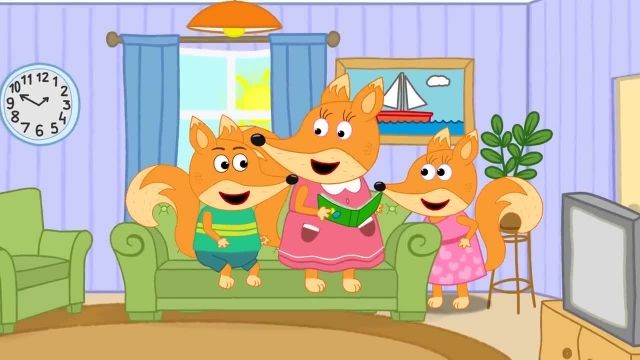 دانلود کامل مجموعه انیمیشن سریالی خانواده روباه مهربان قسمت 209