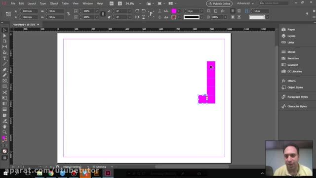 آموزش ادوبی ایندیزاین (Adobe InDesign 2017)- قسمت 30 - خط کوفی بنایی
