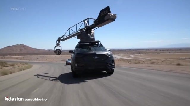 ویدیو مراحل ساخت خودروی ویژه فیلمبرداری به نام Edge ST از شرکت فورد