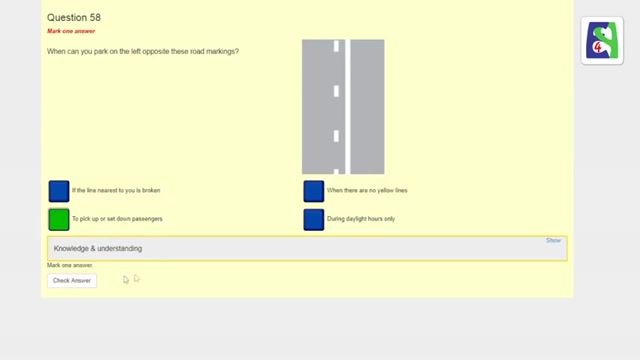 آموزش آزمون آیین نامه رانندگی درانگلستان - توضیح پرسش های 51تا 60بخش قوانین جاده