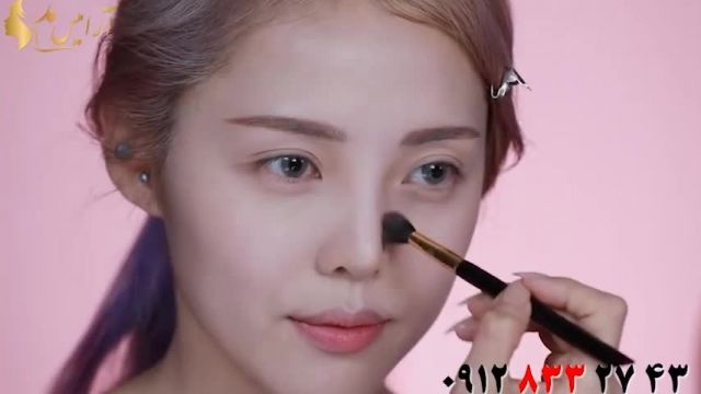 کلیپ آرایش زیبا دخترانه به سبک کره ای 