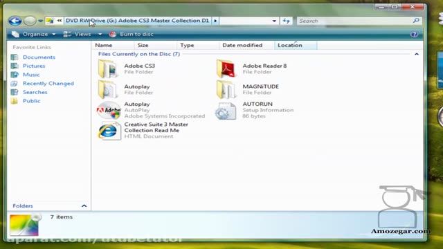 آموزش جامع ویندوز ویستا (Windows Vista) - درس 29 - نصب برنامه ها Installing prog