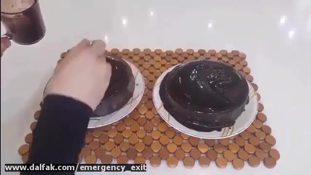 کیک خیس شکلاتی