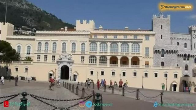 کاخ شاهزاده موناکو، میزبانی از خاندان سلطنتی گریمالدی در فرانسه - بوکینگ پرشیا