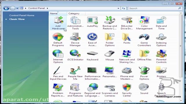 آموزش جامع ویندوز ویستا (Windows Vista) - درس 14 - تنظیمات شخصی Personalization