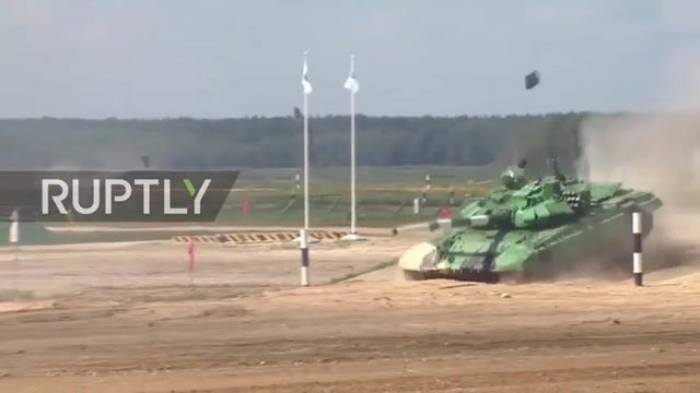 مسابقات دیدنی و جذاب تانک های ارتش های جهان در روسیه