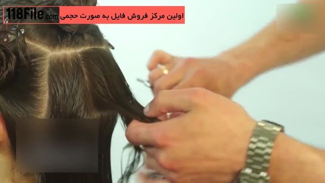 آموزش کوتاهی مو زنانه - قدم به قدم