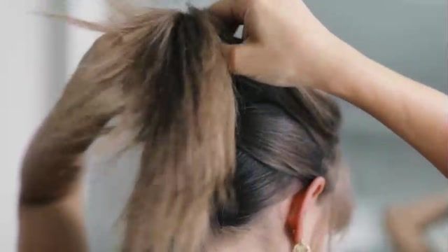 آموزش بافت موهای پشت سر در منزل (خودآرایی)