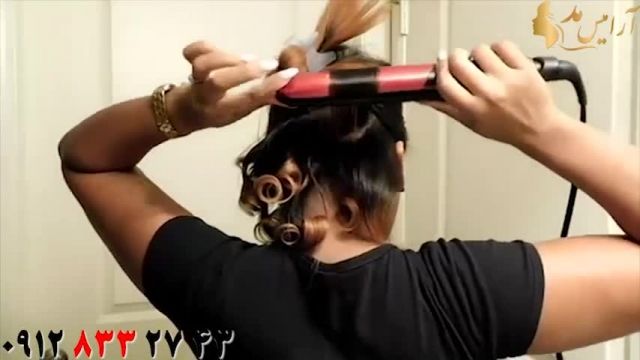 فیلم آموزش آرایش مو با اتو مو + مدل مو کلاسیک