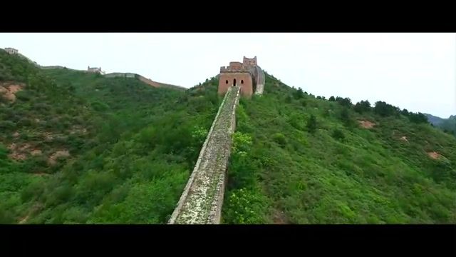 عکس هوایی شگفت انگیز از دیوار چین