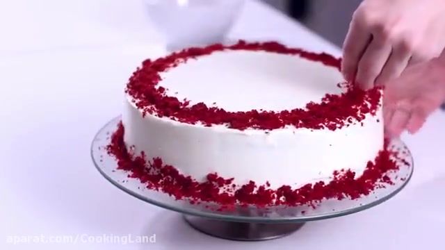 طرزتهیه کیک قرمزمخملی 