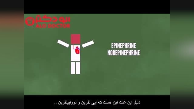 واکنش هایی که موقع عصبانیت در بدن رخ میدهد 