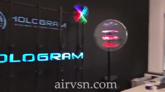 ایرویژن نسل نوین نمایشگرهای سه بعدی معلق در هوا