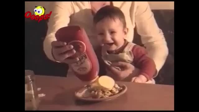 ویدیو دیدنی و بامزه خندیدن کودکان