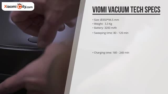 آشنایی با جاروبرقی رباتی شیایومی مدل VIOMI V2