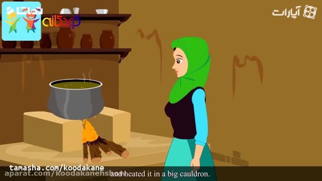 انیمیشن داستانی علی بابا و چهل دزد بغداد (زبان فارسی)