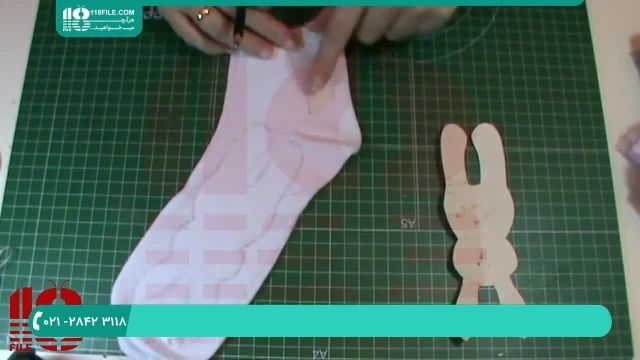 آموزش ساخت عروسک های روسی - خرگوش 