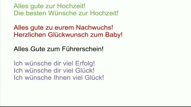 آموزش زبان آلمانی - تبریک تولد به آلمانی 