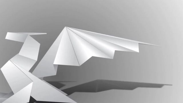 آموزش  جالب اوریگامی ساخت اژدهای کاغذی 