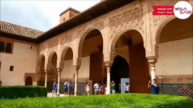 کاخ های نسری - Nasrid Palaces - تعیین وقت سفارت ویزاسیر