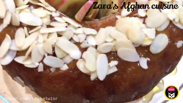 آموزش کامل طرز تهیه شیرینی های افغانستان - طرز تهیه کیک سیب افغانی برای عید