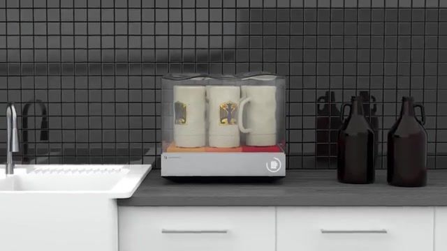 معرفی و رونمایی از ماشین ظرف شویی قابل حمل  -  ماشین ظرف شویی تترا (Tetra)